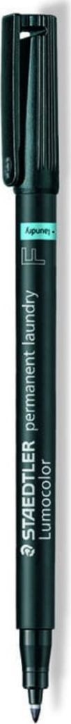Marker pëlhure Staedtler Lumocolor, F, i zi
