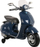 Motoçikletë lodër Lean Sport Vespa GTS 300, elektrike, me bateri, blu