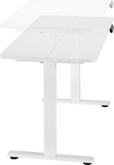 Tavolinë elektrike Mozos ED PRO WH, 120x60 cm, me lartësi që e çon lart e poshtë, e bardhë