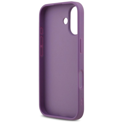 Kapak telefoni Guess Fixed Glitter Big 4G GUHCP17SHG4SGL, për iPhone 17, me shkëlqim, lejla