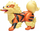 Figurinë Pokémon Jazwares Arcanine Battle Feature, 4.5", me aksion beteje, shumengjyrëshe