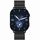 Smartwatch Gravity GT15-3, ekran 2.04", Bluetooth 5.0, i zi me rrip të kuq