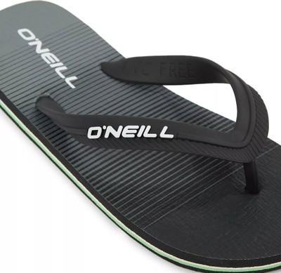 Shapka plazhi për fëmijë O'Neill Profile Graphic Jr, flip flops, e zezë