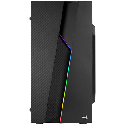 Kase kompjuteri Aerocool Mini Bolt, mini tower, RGB, e zezë