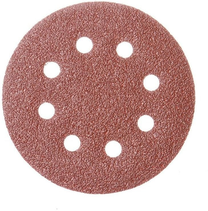 Disqe gërryese për lëmim SANDING DISCS, granulim 100, 125mm, set 5 copë