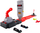 Set piste garash Hot Wheels F1 Grid Start JKM88, 1:64, me 2 makina, gri e kuqe