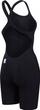 Костум за натпреварувачко пливање Speedo Fastskin LZR Pure Valor 2.0, отворен грб, за жени, црн