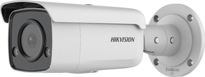 Kamerë IP Hikvision DS-2CD2T27G2-L, 2.8mm, PoE, e bardhë