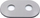 Rozetë dyshe radiatorësh Vario Term Concealing Escutcheon Double, 1/2", 50 mm hap midis tyre, e bardhë mat