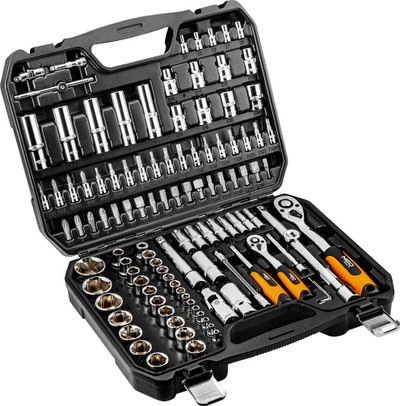 Set Neo Sockets, çelësa + vida, 111 copë