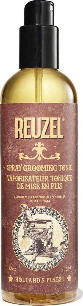 Spray flokësh Reuzel Grooming Tonic, 12 Oz, për burra