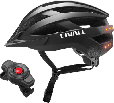 Helmetë inteligjente biçiklete Livall MT1 Neo, MTB, LED SOS Bluetooth, 54-58cm, e zezë