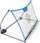 Rebounder futbolli Yakimasport Orlik 100313, 150 x 100 cm, i palosshëm