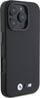 Këllëf telefoni BMW BMHCP16L23PUFWC për iPhone 16 Pro 6.3", metal karboni, i zi