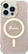 Mbulesë telefoni Guess GUHMP14LH4STP për iPhone 14 Pro, MagSafe, hardcase, rozë