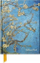 Libër adresash Vincent Van Gogh Almond Blossom, kopertinë e fortë, format A–Z, blu