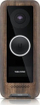 Декоративен капак за ѕвонче на врата Ubiquiti UVC G4 Doorbell, поликарбонат, изглед на дрво, кафеав