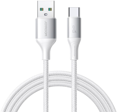 Kabllo USB Joyroom Flash Series, USB A me USB C, 1m, 30W, e bardhë