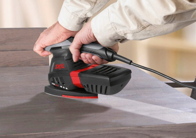 Ексцентрична шмиргла Skil 7220 AC, 250W, 125mm, црвена