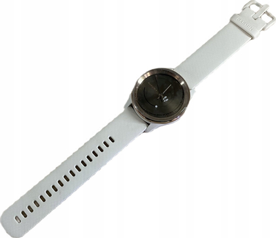 Ora inteligjente hibride Garmin Vívomove Trend, 40mm, GPS, Peach Gold me rrip Ivory