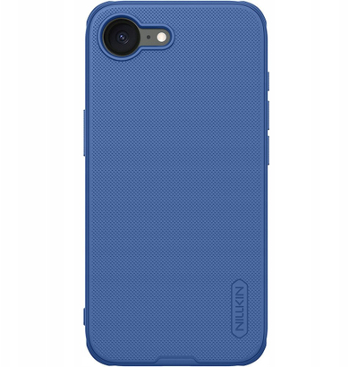 Маска Nillkin Super Frosted PRO за iPhone 16e, против гребнатини, цврста заштита, сина