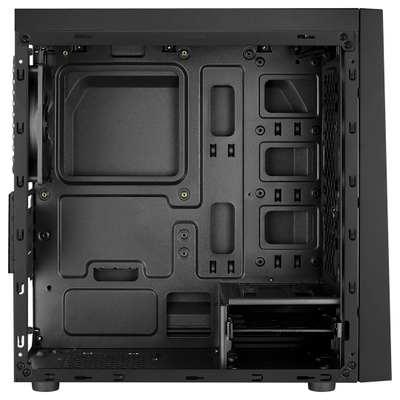 Kase kompjuteri Aerocool Mini Bolt, mini tower, RGB, e zezë