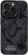 Këllëf telefoni Tactical Camo Troop për Apple iPhone 15 Pro, mbrojtje taktike, kamuflazh, i zi