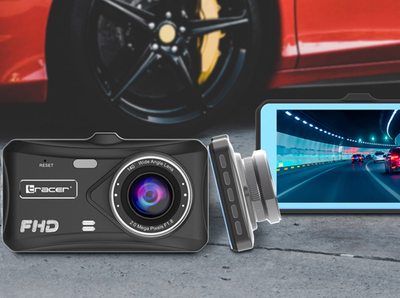 Kamerë makine Tracer 4TS Crux, Full HD, 4" IPS, 140°, e zezë