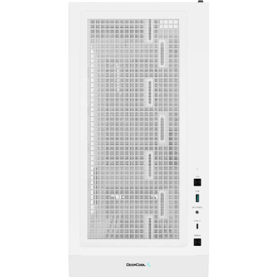 Kasa kompjuteri Deepcool CH560 ARGB Digital, midi tower, ATX, e bardhë