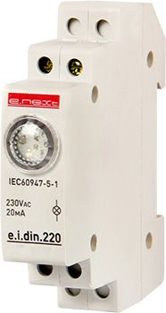 Llambë sinjalizuese E.NEXT P059001, LED, 230V AC, e kuqe
