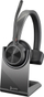 Kufje wireless Poly Voyager 4310 UC, Single-Ear, USB-A/Bluetooth, të zeza