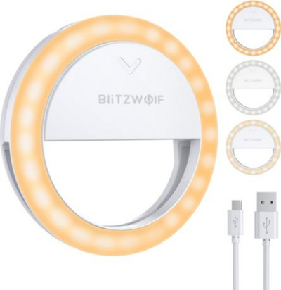 Llambë unazore BlitzWolf BW - SL0 Pro, LED