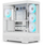 Kuti PC Aerocool P500B Mid Tower, ATX, xham i temperuar, e bardhë
