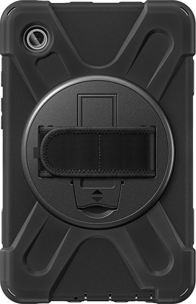 Mbulesë tablet 4smarts Rugged Case Grip për Samsung Galaxy Tab A9, kundër rënieve, kundër goditjeve, e zezë