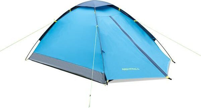 Çadër kampingu NILS CAMP Nightfall NC6033, për 2 persona, rezistente ndaj ujit, blu