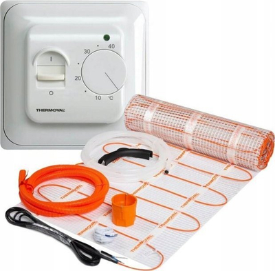Tapet ngrohës Thermoval TV TO 50 170, 1.0 m2, 170 W/m2, njëanshëm