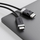Kabllo video ALOGIC FUDPHD2, DisplayPort në HDMI, 2 m, 4K 60Hz, gri e zezë