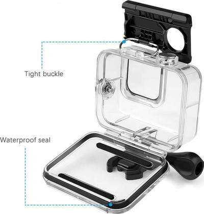 Këllëf i papërshkrueshëm nga uji Tech-Protect për Go Pro Hero, transparent