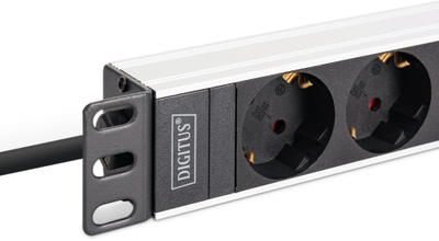 PDU Digitus DN-95440, 9 dalje AC, 1U, i zi
