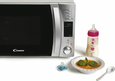 Furrë me mikrovalë Candy CMXG 22 DS, 22L, 800W, inox argjendtë