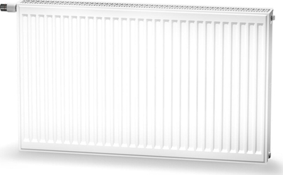 Radiator panel Kermi therm x2 Profil V, Type 12 500x900 mm, lidhje poshtë me valvul, i bardhë