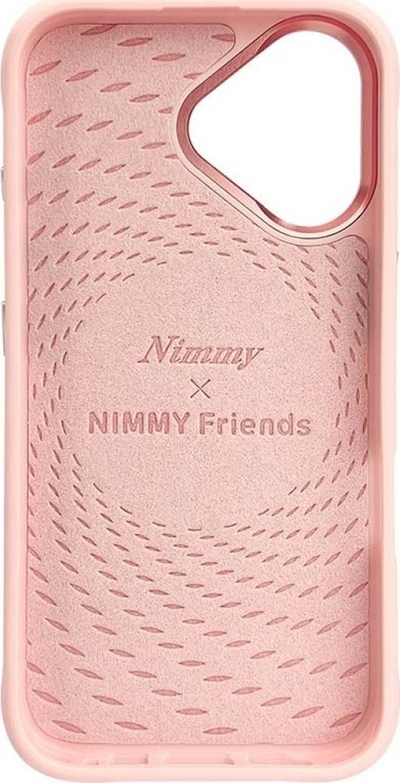 Калјак за телефон Nimmy Glasses Cool Cat, за iPhone 16 6.1", MagSafe, транспарентен