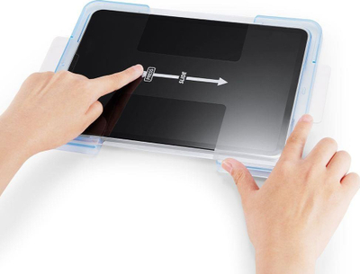Xham mbrojtës Spigen Glas.TR EZ Fit për iPad Air 4 2020, 0.2mm, fortësi 9H, transparent