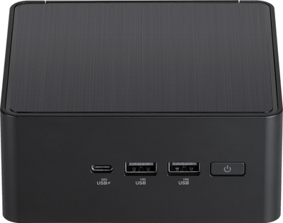 Mini PC ASUS NUC 14 Pro NUC14RVHi3, Intel Core i3, i vogël kompakt, ngjyrë e zezë