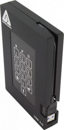 Disk i jashtëm SSD Apricorn Aegis Fortress AFL3 S500, 512GB, USB 3.0, i zi