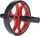 Тркало за вежбање Gymstick Exercise Wheel, капацитет 100kg, ергономско, црно со црвено