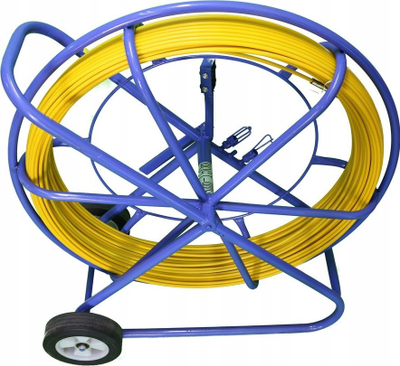 Shufër tërheqëse kabllosh Extralink EX.30950, 10 mm, 200 m, e verdhë