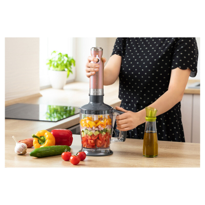Blender dore 4-në-1 Sencor SHB 5605RS-EUE3, rozë