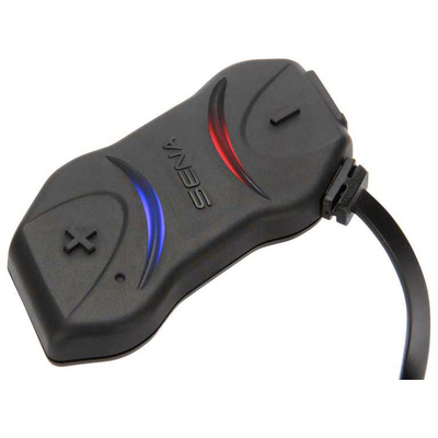 Систем за комуникација преку блутут Сена SMH10R, мотоциклистички интерком, единечен сет, црн