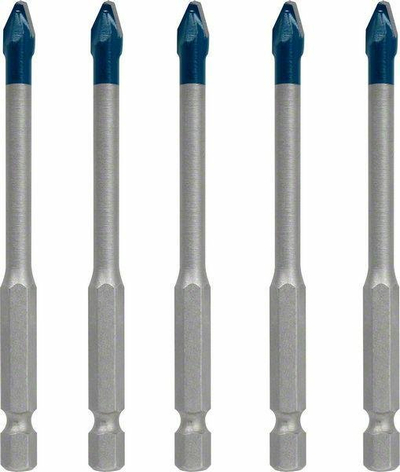 Set shpuesesh Bosch HEX-9 HardCeramic Expert, 5 copë, 6mm
